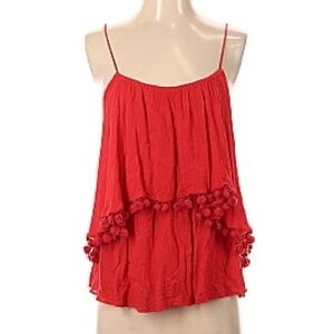 Bright Coral Orange Faith and Zoe Top